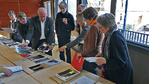 Jury bei der Auswahl